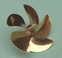 5-Blade Propeller 20 mm M2 left  C-Type / #168-02