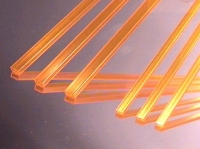 Profilrohr rechteck orange 2,0 x 4,0 mm , 441-53/3