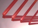Profilrohr quadrat rot 4,0 mm , 434-55/3